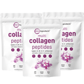 3-Pack Micro Ingredients Multi Collagen Peptides Powder (1lb Each)