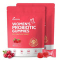 Cranberry Probiotic Gummies | Targeting Body Odor, Women's Health, And Body Balance | Vegan (60 Gummies Per Pack)