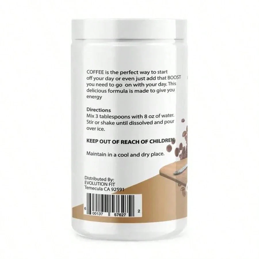 Evolution Coffee Cappuccino Flavor Beverage Creamy With L-Carnitine A Dietary Supplement Product