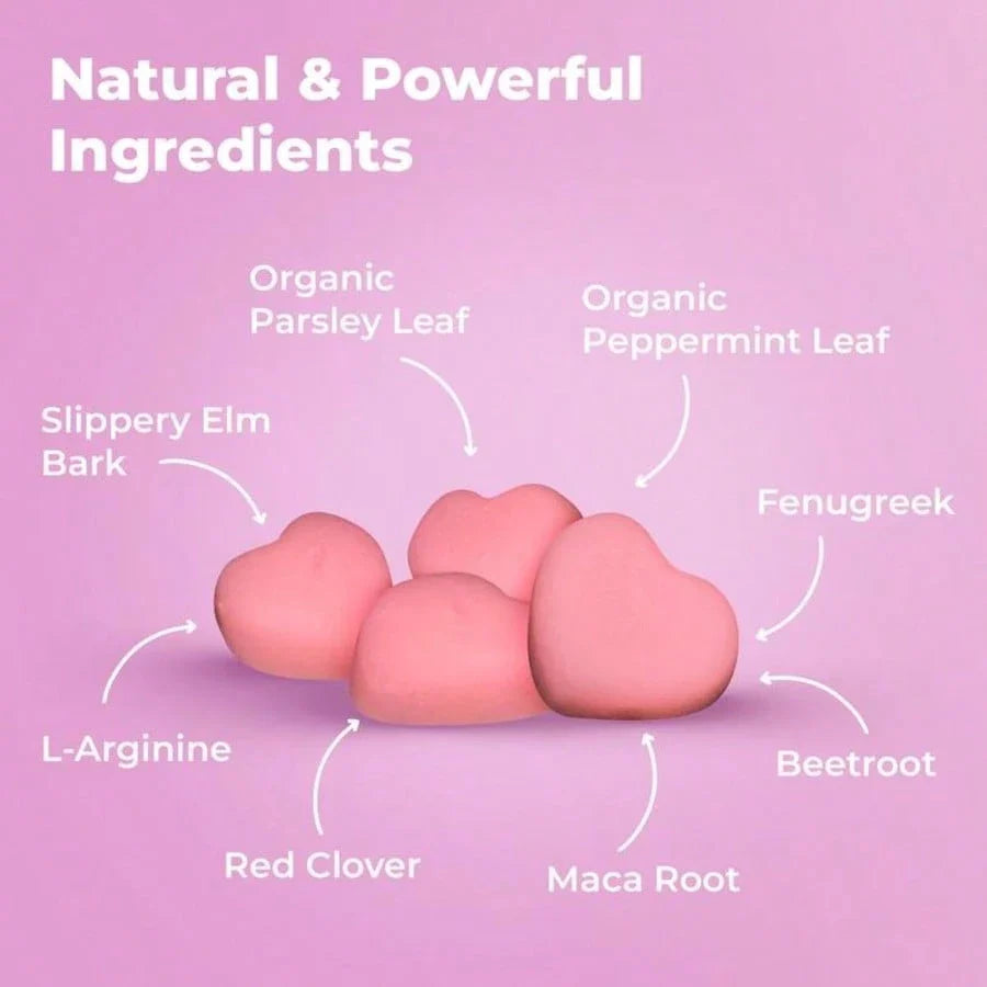 ProYoni Pheromone Gummies - Enhances Your Natural Pheromones From Within - 60 Count Mixed Berry Flavor