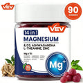VEV 14-In-1 Magnesium Gummies – With Ashwagandha, L-Theanine, Vitamin D3 & Zinc