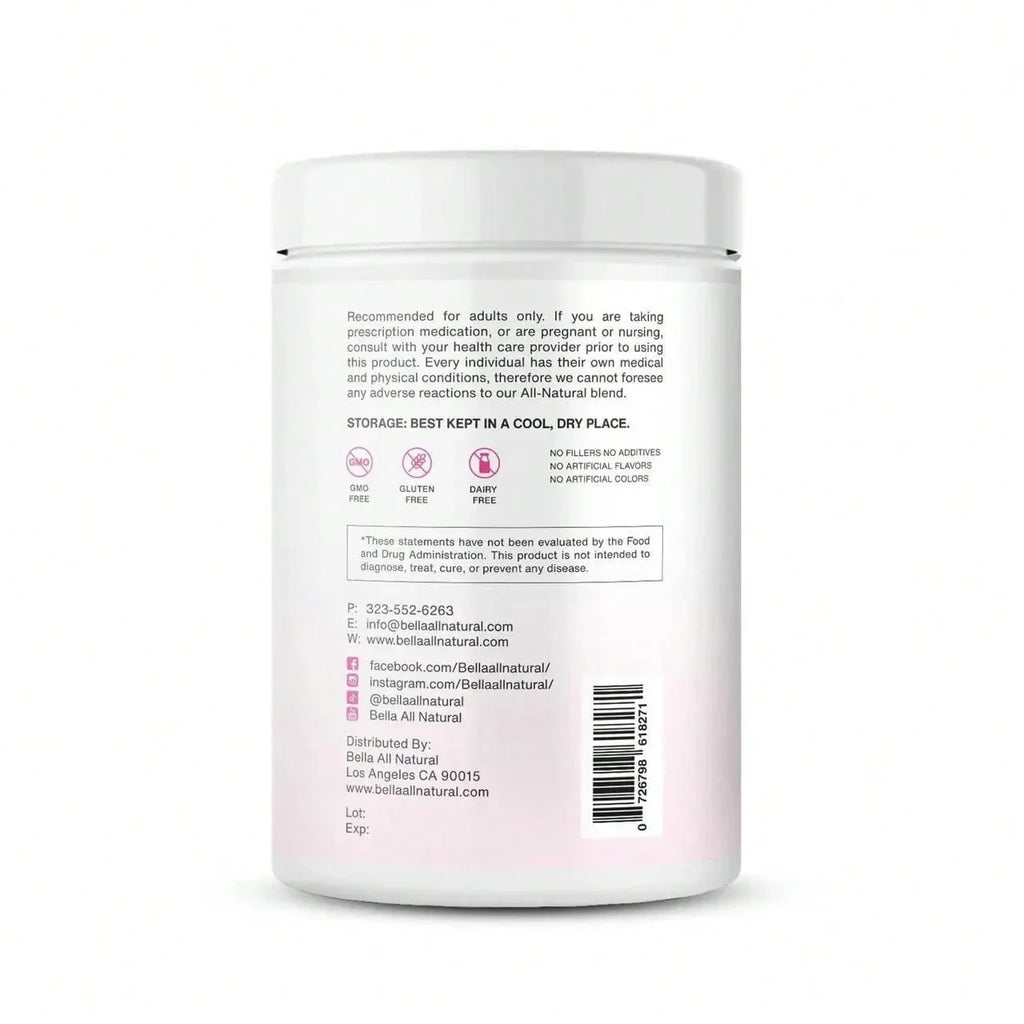 Bella AllNatural 2-Pack Wellness Bundle | Skinny Iced Coffee (500g) + Extreme Detox Pineapple Powder (400g) | Supports Weight Management, Energy & Intestinal Cleanse | Dietary Supplements