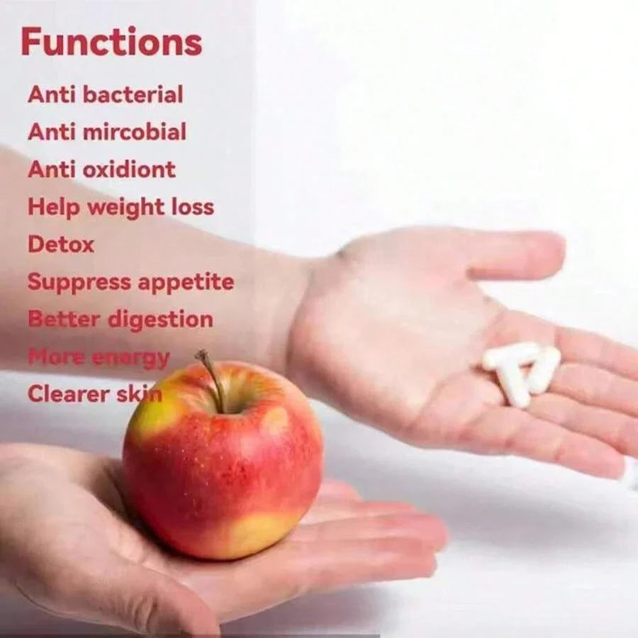 Horbaach Apple Cider Vinegar Capsules | 2400mg Per Serving | Non-GMO, Gluten-Free | 150 Capsules | Dietary Supplement