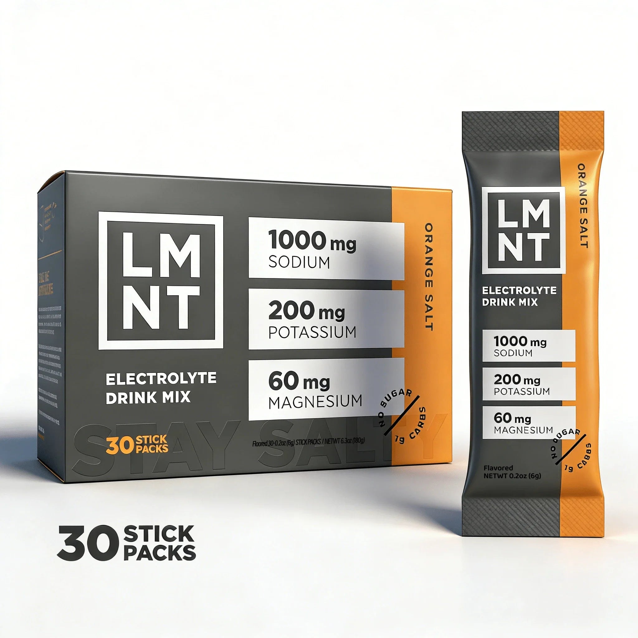Drink LMNT Zero Sugar Electrolytes - Sample Pack | Drink Mix | 30-Count