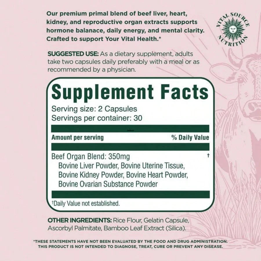 Primal Health Blend Capsules - BiFi - Vital Source Nutrition