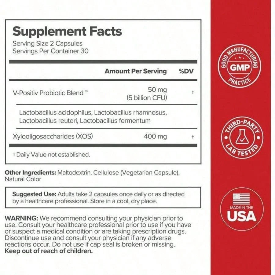 URR-Premium Women's Wellness Duo: Probiotic & Moisture-Mood Capsules With Ashwagandha & Ginkgo
