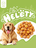 helety 200g/500g/1000gDog Snacks, Chicken And Duck Meat Rolls, Egg Yolk Dog Teeth Grinding Snacks, Teeth Cleaning Snacks, Interactive Pet Snacks