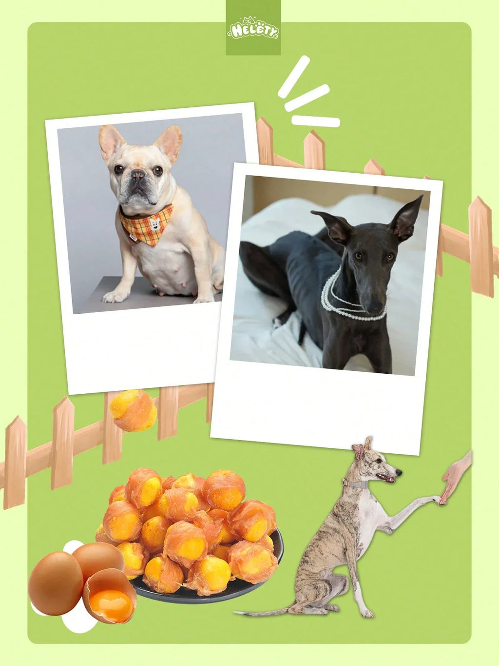 helety 200g/500g/1000gDog Snacks, Chicken And Duck Meat Rolls, Egg Yolk Dog Teeth Grinding Snacks, Teeth Cleaning Snacks, Interactive Pet Snacks