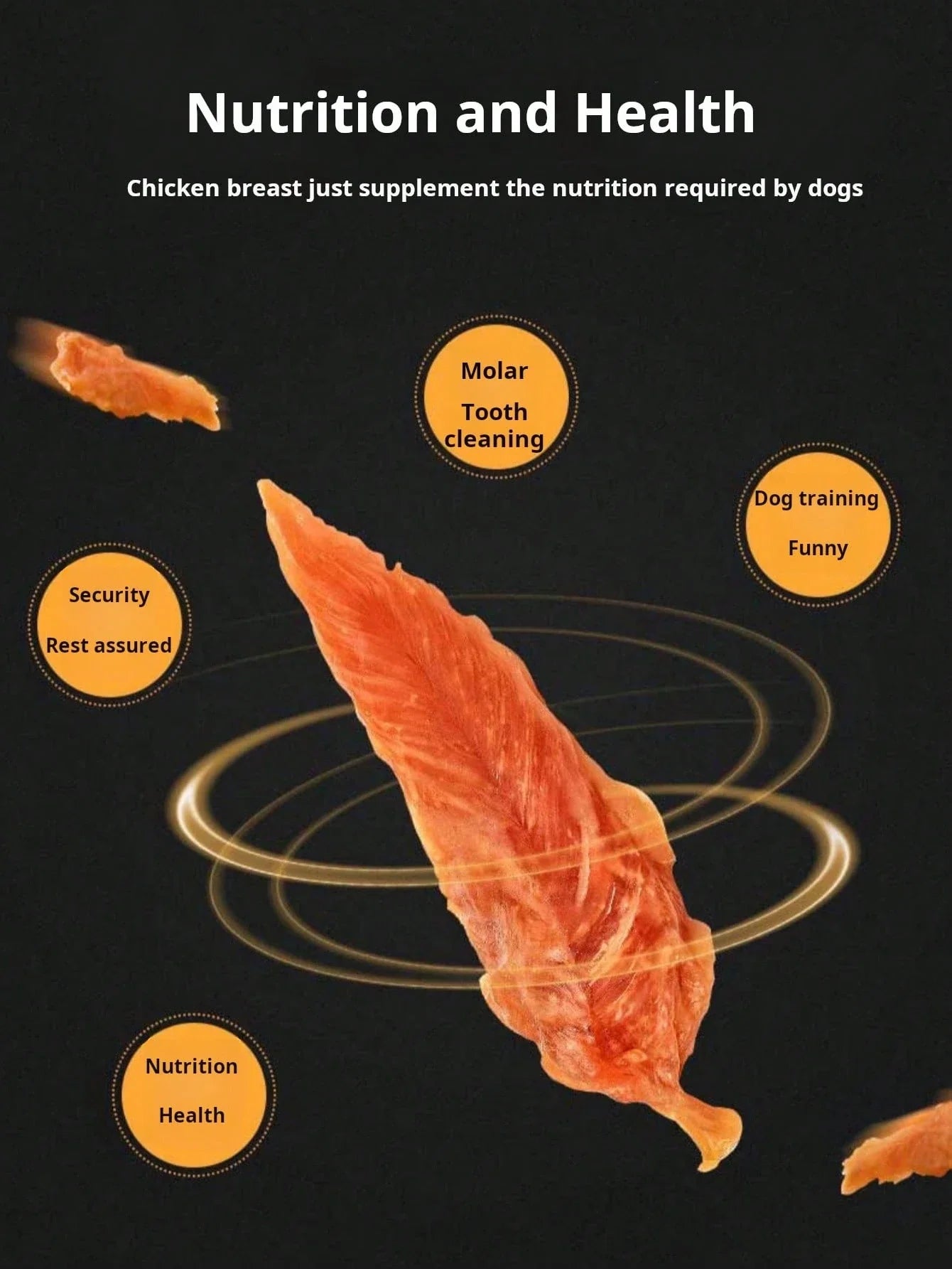 helety Pet Snacks-Chicken Breast Jerky