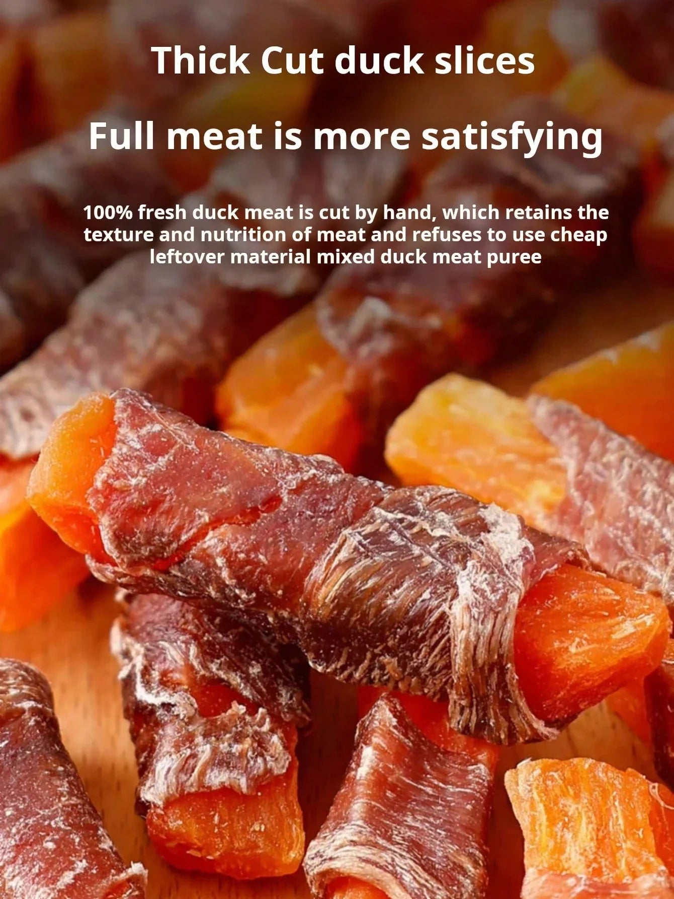 helety Pet Snacks-Chicken Or Duck Roasted Sweet Potato