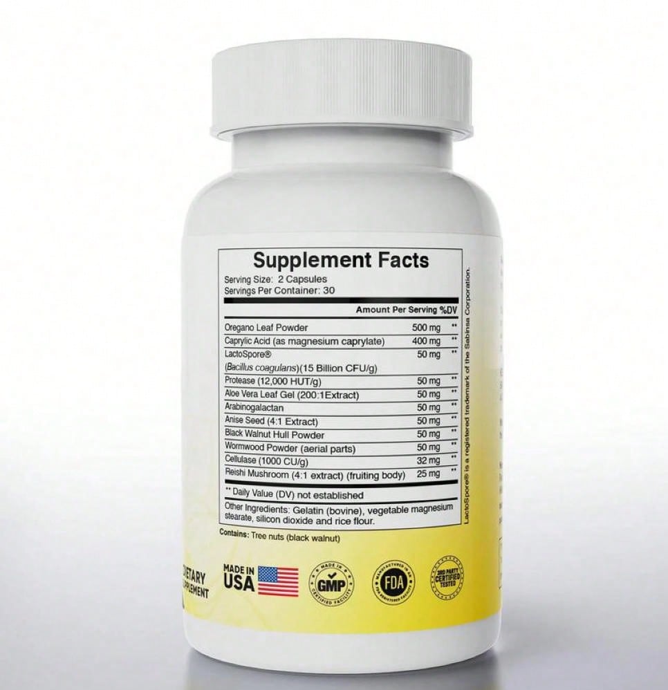 Candida Cleanse - Gut And Colon Support,  Loss Weight Products, Daily Suppliment, Healthy Care