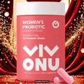 Vivonu Women's Probiotic Supports Women's Health (60 Capsules/1 Packet) For Women, Daily Care, Probióticos Originales