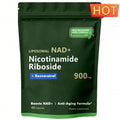 Reus Research NAD Nicotinamide Riboside Resveratrol, Liposomal NAD Supplements For Women & Men, NMN Supplement Alternative, NAD Supplement - 80 Capsules,For Skin Aging Support, Energy, And Focus, Vitamin & Wellness Supplements Dietary Healthcare Edible