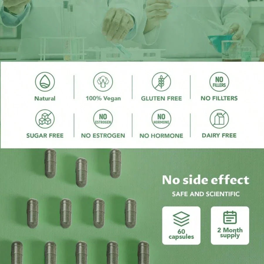 Body Odor Remove,7 In 1 Support,60 Capsules