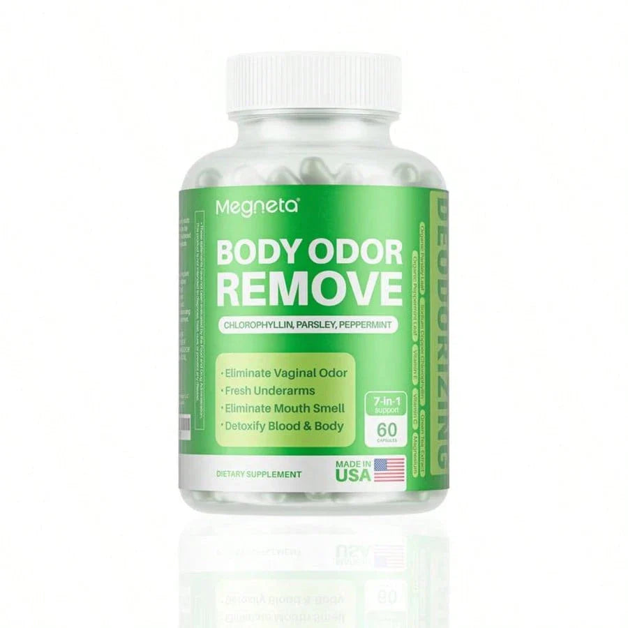 Body Odor Remove,7 In 1 Support,60 Capsules