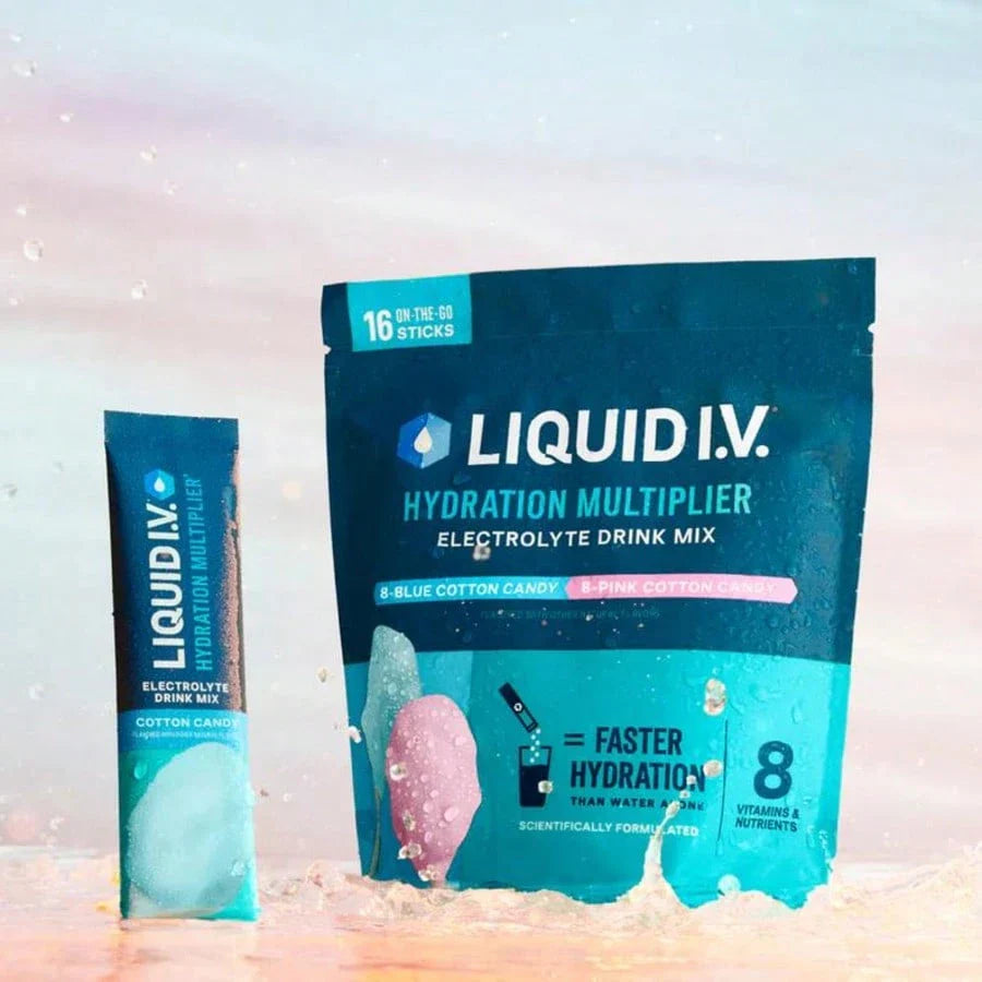 Liquid I.V. Hydration Multiplier - Orange - Hydration Powder Packets | Electrolyte Powder Drink Mix | Convenient Single-Serving Sticks | 8 Vitamins & Nutrients | 1 Pack (16 Servings), Daily Needs