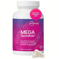 Microbiome Labs MegaSporeBiotic Probiotics For Women & Men - Spore-Based Probiotic For Gut Health & Digestive Support - Shelf-Stable, Travel-Friendly, Mens & Womens Probiotics (60 Capsules), For Women