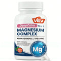 VEV Natural Edible Magnesium Supplement,15-In-1 With Magnesium Glvcinate , Ashwagandha ,L - Theanine ,Healthcare Dietary (120 Capsules) Vitamin Fitness