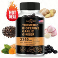 2600 Mg Turmeric Supplement - Include Bioperine Black Pepper Extract - Immune System Support, 120 Softgels