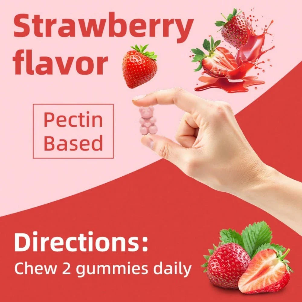 Secret BBL Gummies - With Vitamin B12 And Folate - Enhanced Curves - For A Fuller Figure - 60 Gummies