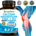 120 Capsules - With Calcium, Magnesium & Zinc, Support Energy Levels